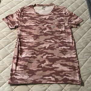 PINK camo top